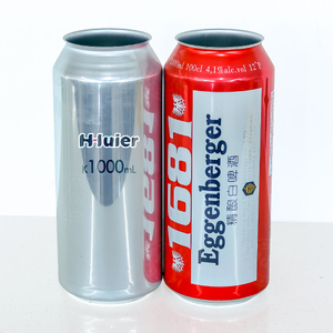 500 ml de suco de alumínio padrão POP LAN 500ml Alumínio de alumínio fosco de alumínio pode embalar com tampa